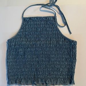 American Eagle cropped shirt: Size medium